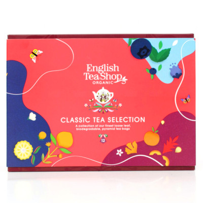 English Tea Shop Organic 12 pyramidek CLASSIC TEA SELECTION, BIO