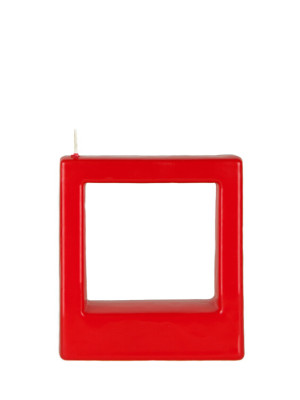 Alusi Candles QUADRA TRE RED, víceplamínková svíčka, 11 cm DOPRODEJ