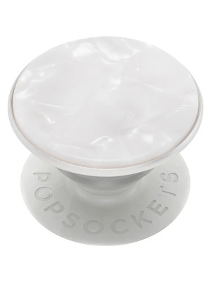 PopSockets PopGrip Gen.2, Acetate Pearl White, perleťový povrch