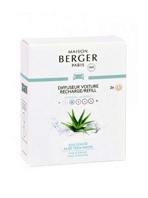 Maison Berger CAR - ALOE VERA WATER, keramická náplň 2 ks