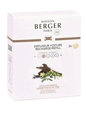 Maison Berger CAR - UNDER THE OLIVE TREE, keramická náplň 2 ks