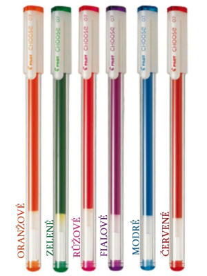 Pilot Choose 0,7 fialové VIOLET - gelové pero