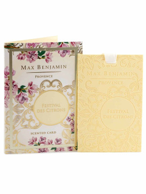 Max Benjamin PROVENCE - FESTIVAL DES CITRONS, vonná karta 1 ks