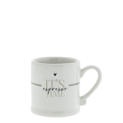 Bastion Collections Hrenček espresso - IT'S ESPRESSO TIME in black, 50ml