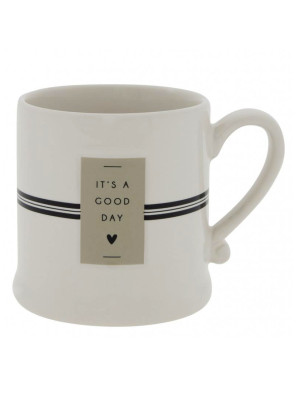 Bastion Collections Hrneček IT´S A GOOD DAY in black/titane, 220 ml