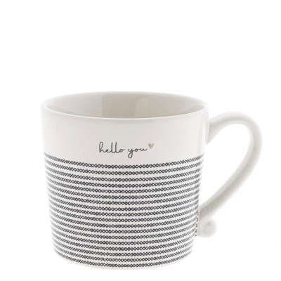 Bastion Collections Hrneček HELLO YOU in black, 200 ml