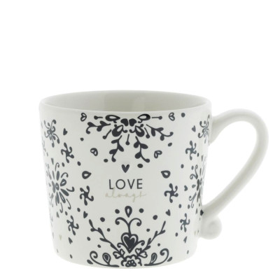 Bastion Collections Hrneček LOVE ALWAYS in black, 200ml
