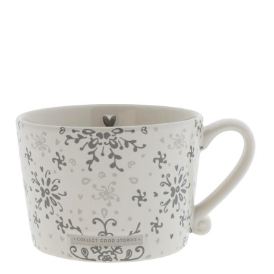 Bastion Collections Hrnek COLLECT GOOD STORIES in grey, 300ml