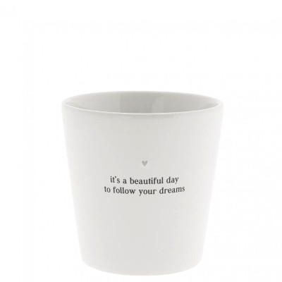 Bastion Collections Kelímek BEAUTIFUL DREAMS in black, 240ml