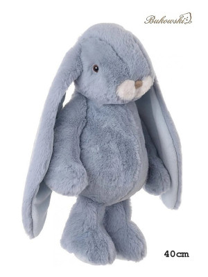 Bukowski Zajíček CUDDLY KANINA sv.modrý, 40cm