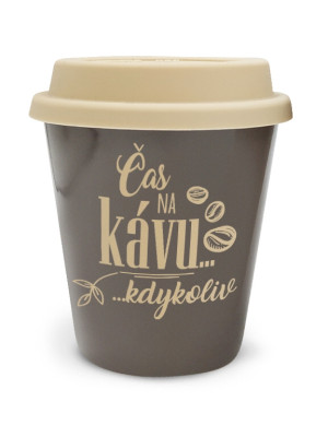 Nekupto KafeTearie - Hrnek TO GO - ČAS NA KÁVU, 300 ml