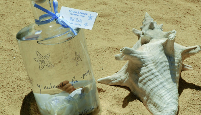 detail AMÉLIE et MÉLANIE - J'Entends la Mer, aroma difuzér 300 ml