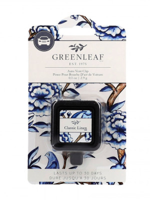 Greenleaf CLASSIC LINEN vůně do auta, 2,9g