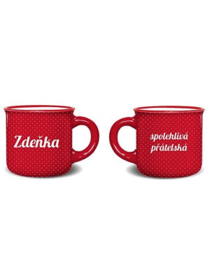 Nekupto MINI hrneček na espresso - ZDEŇKA, 100 ml