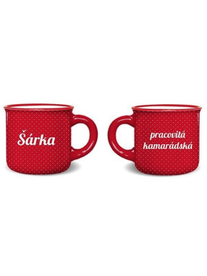 Nekupto MINI hrneček na espresso - ŠÁRKA, 100 ml