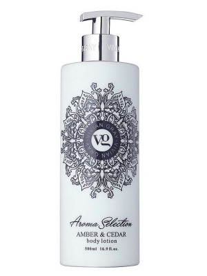 Vivian Gray Aroma Selection AMBER & CEDAR, tělové mléko 250ml