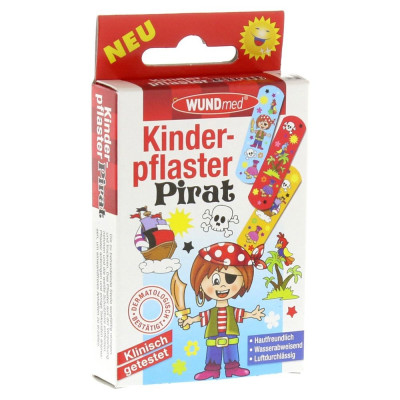 WUNDmed - PIRÁTI, dětské náplasti