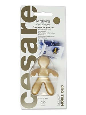 Mr&Mrs Fragrance CESARE NOBLE OUD (zlatá barva), 1 ks