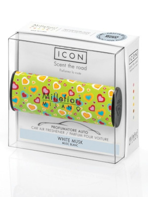Millefiori Milano Icon WHITE MUSK Cuori & Fiori 47 g