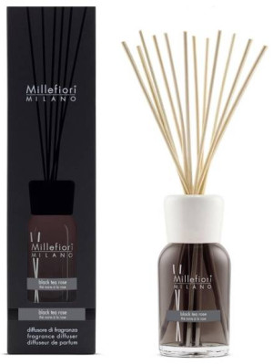 Millefiori NATURAL difuzér 500ml BLACK TEA ROSE