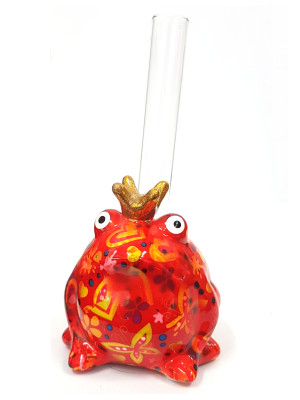 Pomme pidou Váza FREDDY červená