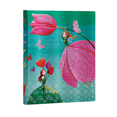 Paperblanks ULTRA zápisník JOYOUS SPRINGTIME, tečkovaný plánovač