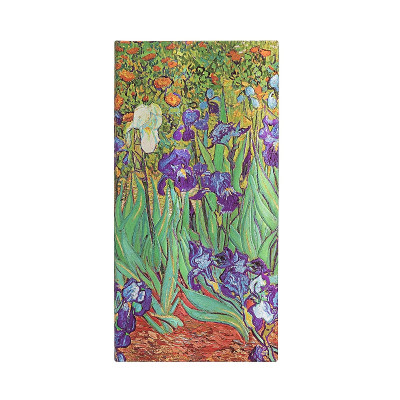 Paperblanks SLIM zápisník Van Gogh's IRISES, linkovaný
