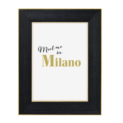 Hama portrétový rámeček plastový MILANO, 10x15 cm, černá