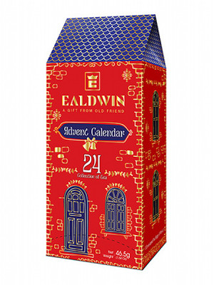 EALDWIN, Adventní kalendář čajový , 24 porcovaných sáčků