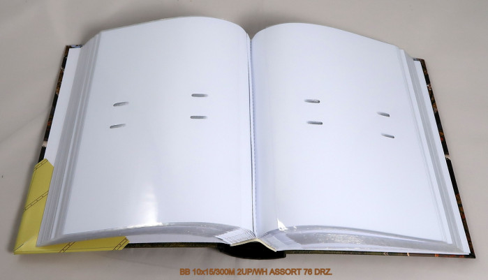 detail Fotoalbum 10x15/300 2-up B46300/2S Poldom assort 76 DRZ