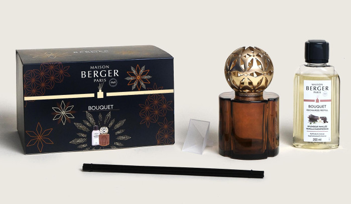 detail Maison Berger POMELIS brown, difuzér s náplní Vanilla Magnificence, 250ml
