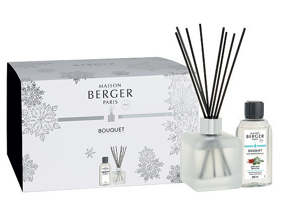 detail Maison Berger WINTER ojíněný difuzér s vůní Pod vánočním stromkem