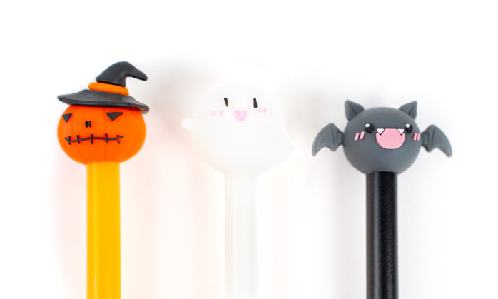 detail Fandy Gelové pero Silky 19 HALLOWEEN SPINNING mix / cena 1ks
