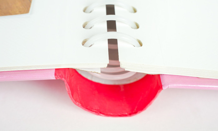 detail Fotoalbum samolepicí DRS20 Fandy UNIVERSE 2 růžové