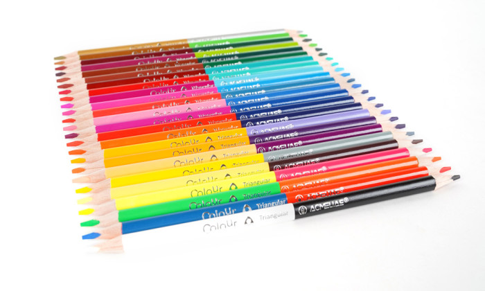 detail Fandy Acmeliae Pastelky trojhranné duo 24/48