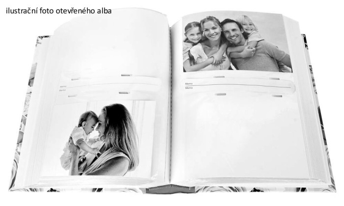 detail Fotoalbum 10x15/300 2-up Gedeon CLASSIC vinyl šedý