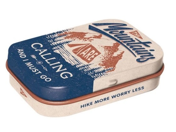 detail MINT BOX - MOUNTAINS CALLING, mentolky, 15g