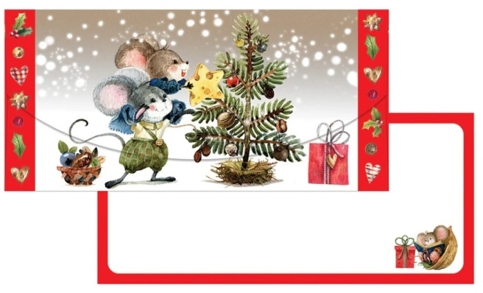 detail Alvarak Dárková obálka na peníze a poukázky 222-517 myšky