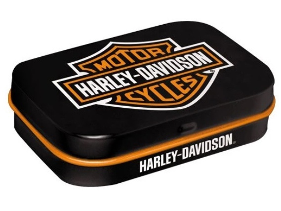 detail MINT BOX - Motor HARRLEY-DAVIDSON Cykles, mentolky, 15g