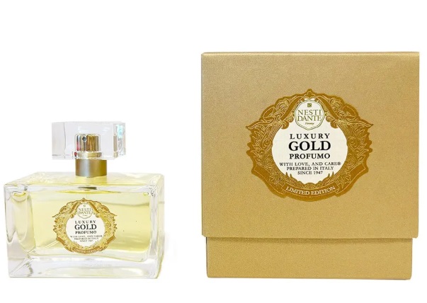 detail Nesti Dante Luxury GOLD, toaletní voda EDT 100ml