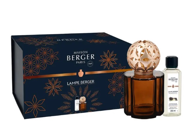 detail Maison Berger POMELIS brown, katal. lampa, náplň Vanilla Magnificence 250ml