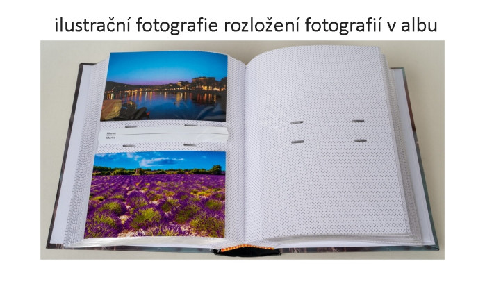detail Fotoalbum 10x15/300 2-up B46300S Poldom TIGR
