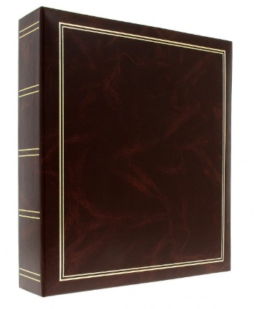 detail Fotoalbum samolepicí 100stran DRS50 Gedeon CLASSIC hnědé