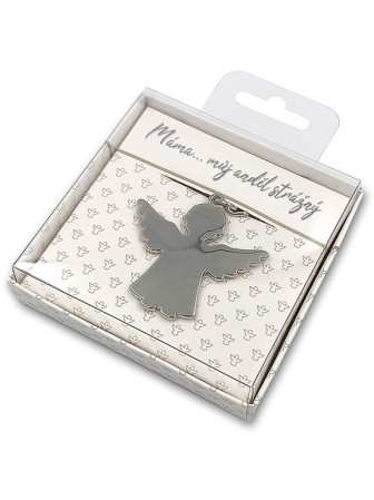 detail Nekupto Dárková klíčenka Anděl MÁMA, MŮJ ANDĚL STRÁŽNÝ