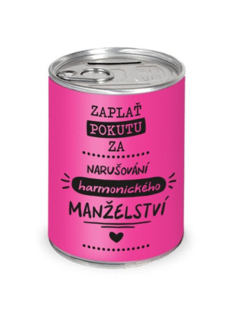 detail Nekupto Pokladnička POKUTA ZA NARUŠOVÁNÍ HARMONICKÉHO MANŽELSTVÍ