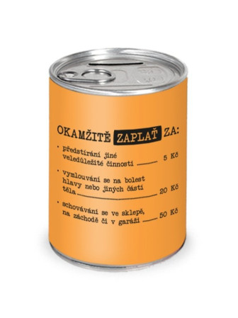 detail Nekupto Pokladnička POKUTA ZA VYHÝBÁNÍ SE DOMÁCÍM PRACEM