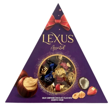 detail LEXUS - ASSORTED CREAM, mix pralinek 100g