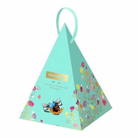 detail Chocolady TYRKYSOVÁ PYRAMIDA, Italian chocolate pralines 130g