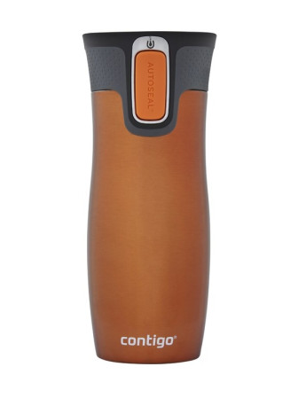 detail Contigo Termohrnek West Loop 470 ml, Tangerine