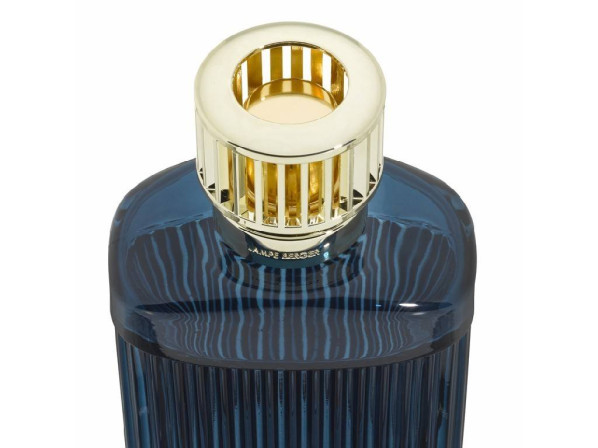 detail Maison Berger ALPHA modrá katal.lampa + náplň Pod olivovníky 250ml